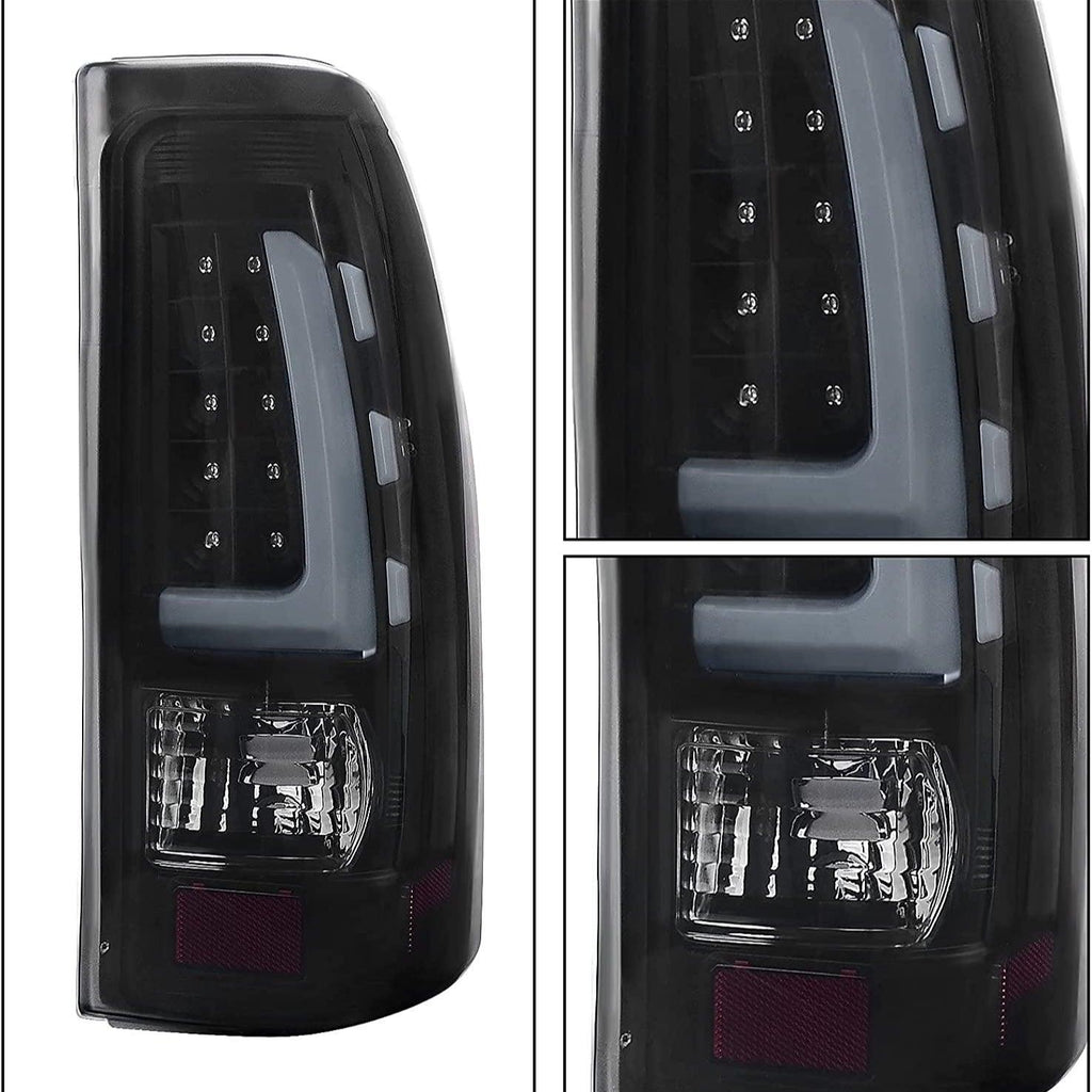 YITAMOTOR Official Store 2007 Silverado Classic Tail lights