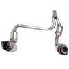 YITAMOTOR® 2007-2009 Jeep Wrangler JK 3.8L Catalytic Converter Stainless Steel High Flow Series - YITAMotor