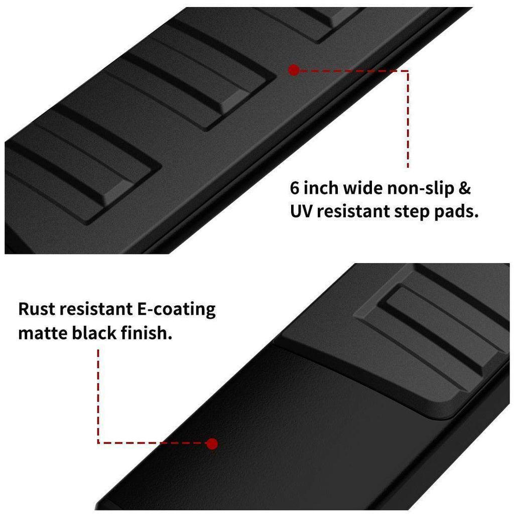 07-18 Chevy Silverado running boards non-slip design