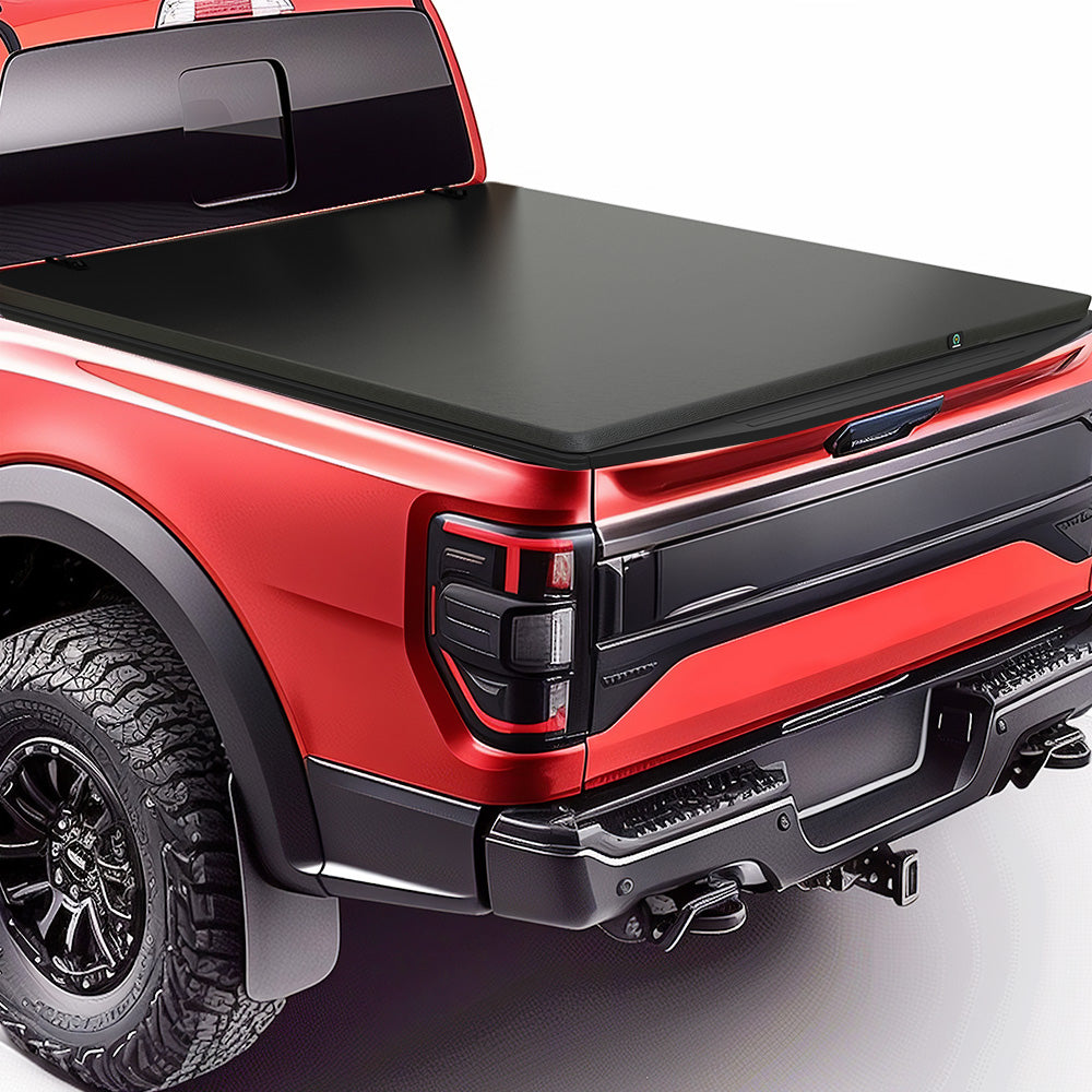 YITAMOTOR® Soft Tri-fold Truck Bed Tonneau Cover Compatible with 2019 2020 2021 2022 2023 2024 Ford Ranger 5 ft Bed