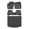 YITAMOTOR® Custom Fit All-Weather Cargo Liner Floor Mats for 2013-2019 Ford Escape, Full Protection