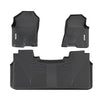 YITAMOTOR® Rubber Floor Mats for 2019-2025 Dodge Ram 1500 Crew Cab, 1st & 2nd Row Protection Liners