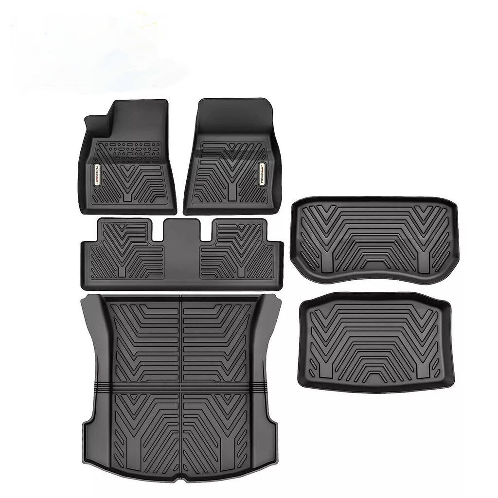 YITAMOTOR® Floor Mats & Cargo Liner for 2020-2023 Tesla Model 3 Front Rear All Weather 6pcs