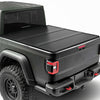 YITAMOTOR® FRP Hard Tri-fold Truck Bed Tonneau Cover Compatible with Jeep Gladiator JT 2020 2021 2022 2023 2024 5 ft Bed with Trail Rail System