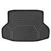 YITAMOTOR® Cargo Trunk Liner for 2016-2021 Honda Civic Sedan, Custom-Fit Black TPE All-Weather Cargo Mats