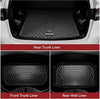 YITAMOTOR® All Weather Floor Mats Cargo Liners for 2020-2024 Tesla Model Y Front Rear Black