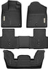 YITAMOTOR® Floor Mats 3 Row Liner Set for 2023-2025 Honda Pilot, Custom Fit Black Floor Liners, 1st, 2nd and 3rd Row All-Weather Protection