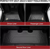 YITAMOTOR® 3D TPE Floor Mats & Cargo Liner Full Set for 2020-2024 Tesla Model Y Waterproof