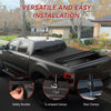 YITAMOTOR® 2019-2024 Chevy Silverado/GMC Sierra 1500 Nuevo estilo de carrocería Cubierta Tonneau para caja de camioneta triple plegable suave de 5.8 pies