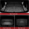 YITAMOTOR® Full Set Floor Mats & Cargo Liner for 2017-2024 Tesla Model 3, All-Weather Carpet Protection