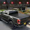 YITAMOTOR® FRP Hard Tri-fold Truck Bed Tonneau Cover Compatible with Toyota Tacoma 2024 5ft Bed (Excl. Trail Edition)