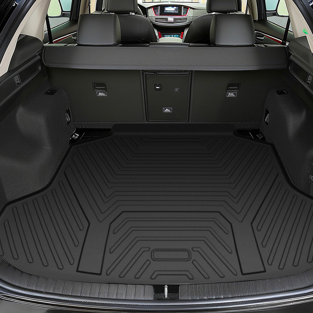 YITAMOTOR® Cargo Trunk Mats for 2012-2016 Honda CRV, All-Weather Protection Custom-Fit Black TPE Cargo Liners