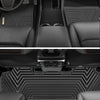 YITAMOTOR® All Weather Floor Mats Cargo Liners for 2020-2024 Tesla Model Y Front Rear Black