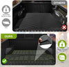 Alfombrilla para cama compatible con Ford F150 2015-2024 de 5.5 pies (66 pulgadas) de cama corta, forro para caja de camioneta para accesorios F-150, accesorios de protección para todo tipo de clima, alfombrillas para caja de camión