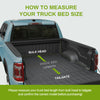 YITAMOTOR® 5FT Soft Roll-up Truck Bed Tonneau Cover For 2005-2024 Nissan Frontier On Top