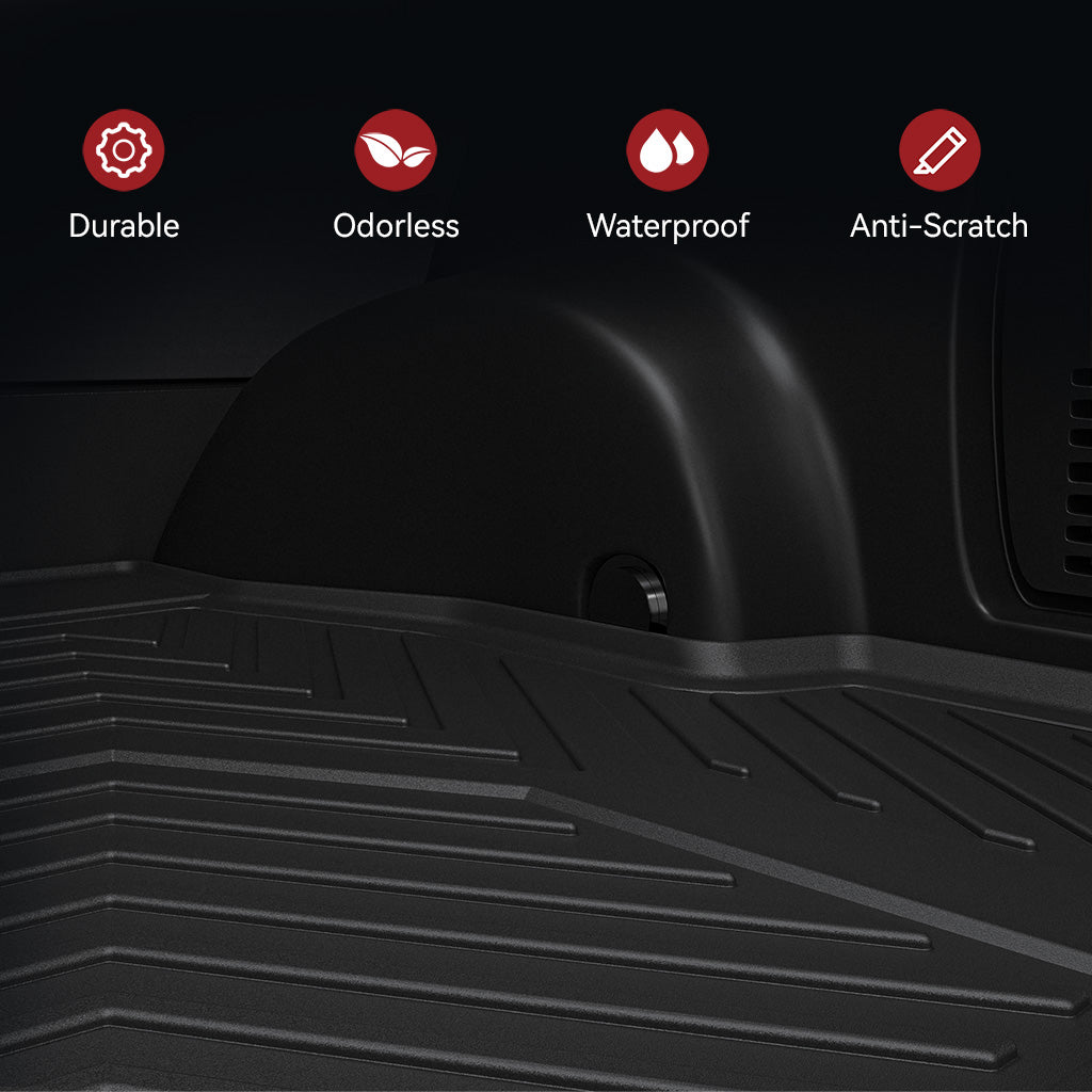 YITAMOTOR®  2019-2024 Toyota RAV4 Cargo Mat Rear Trunk Floor Liner (Fit Behind 2nd Row Seating)