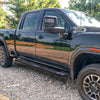 YITAMOTOR®  6 Inches Running Boards Compatible with 2019-2024 Chevy Silverado/GMC Sierra 1500 Crew Cab, 2020-2024 2500HD 3500HD Crew Cab Side Steps Textured Black Nerf Bars(Excl. 2019 1500 LD)