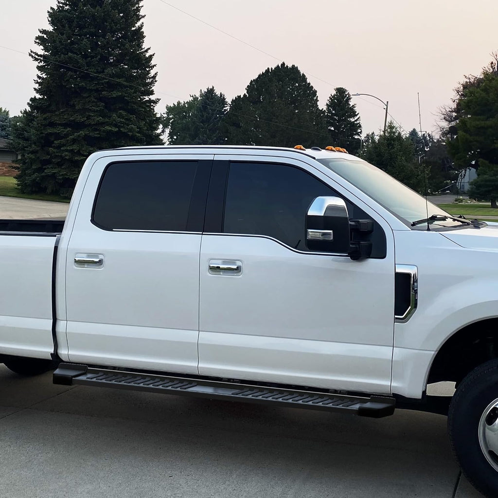 YITAMOTOR® 6 Inches Running Boards Replacement for 1999-2016 Ford F250 F350 Super Duty Crew Cab, Side Steps Textured Black Nerf Bars