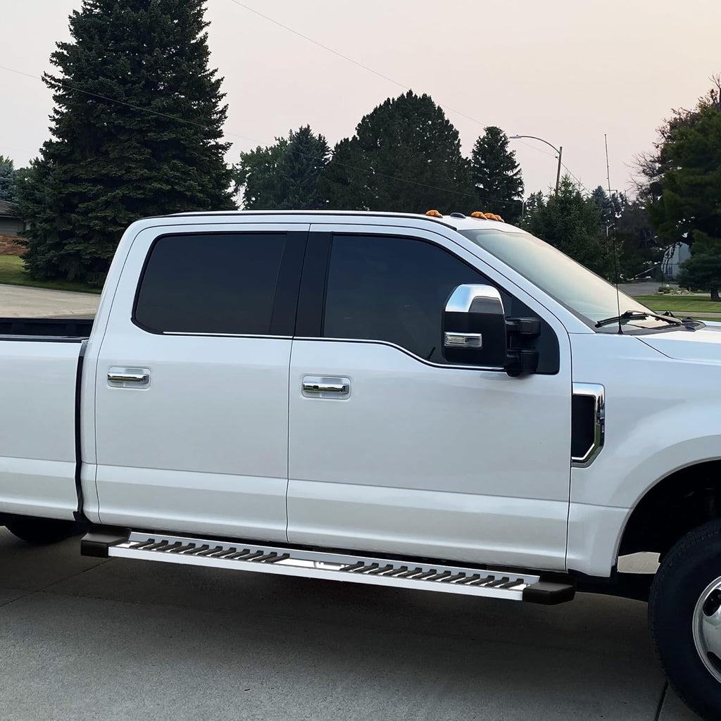 YITAMOTOR® 6 Inches Running Boards Replacement for 2015-2024 Ford F150 SuperCrew Cab, 2017-2024 F250 F350 Crew Cab, Side Steps Stainless Steel Nerf Bars