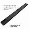 YITAMOTOR® 6" Running Boards For 15-24 Ford F150 Super Cab, 17-24 Ford F250 F350 SuperCab Aluminum Black Side Steps Nerf Bars