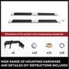 YITAMOTOR® 6" Chrome Running Boards for 2019-2025 Dodge Ram 1500 Quad Cab/Extended Cab (New Body Style, Excl. Classic), Nerf Bars Side Steps