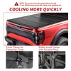 YITAMOTOR® FRP Hard Tri-fold Truck Bed Tonneau Cover Fits for Ford Ranger 2019 2020 2021 2022 2023 2024 5 ft Bed