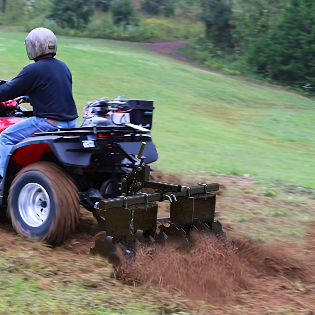 ATV/UTV Disc Plow Implement Fits for YITAMOTOR ATV/UTV Manual Implement Lift