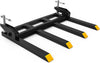 Clamp on Debris Forks to 42" Bucket, Heavy Duty Pallet Fork 2500 lbs Capacity Fit for Loader Bucket Skidsteer Tractor