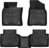 YITAMOTOR® All-Weather TPE Rubber Floor Mats for 2018-2024 Toyota Camry, Black 3-Piece Set