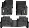 YITAMOTOR® Custom Fit Floor Mats for 2008-2021 Nissan Frontier Crew Cab, All-Weather Floor Liners for 1st & 2nd Row Protection