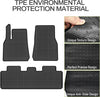 YITAMOTOR® 2D Floor Mats For 2020-2024 Tesla Model Y 1st & 2nd Row All Weather Liners 3pcs