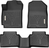 YITAMOTOR® All-Weather Floor Mats for 2018-2023 Hyundai Kona (Excludes Electric Models), Black 1st & 2nd Row Liners