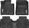 YITAMOTOR® TPE All-Weather Floor Mats for 2021-2023 Hyundai Santa Fe 5-Seater, Front & Rear Row Liners, Black