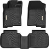 YITAMOTOR® Floor Mats Fit for 2022-2024 Honda Civic All Weather Car Liners 1st & 2nd Row Set, TPE All-Weather Floor Liners (Not for Coupe Models)