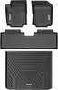 YITAMOTOR® Rubber Floor Mats for 2018-2023 Chevrolet Equinox, Front, Rear & Cargo Liner, 4-Piece Set