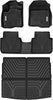 YITAMOTOR® All-Weather Floor Mats & Cargo Liner for 2023-2025 Honda CR-V (Not for Hybrid), TPE Front, Rear & Cargo Mat Set with Anti-Slip Tray