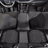 YITAMOTOR® Floor Mats for Nissan Pathfinder 2022 2023 2024, TPE All Weather Custom Fit Nissan Pathfinder 7-Seat Floor Lines, 1st 2nd and 3rd Rows Trunk Liner Car Mats Full Set Black(Only Fits 7-Seat)