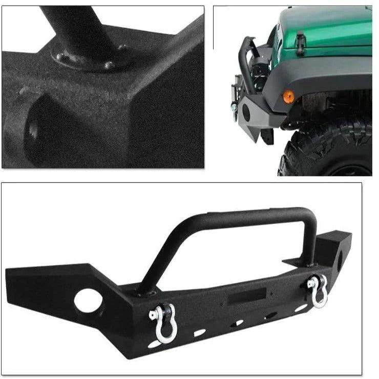 Jeep Wrangler JK Front Bumper Details