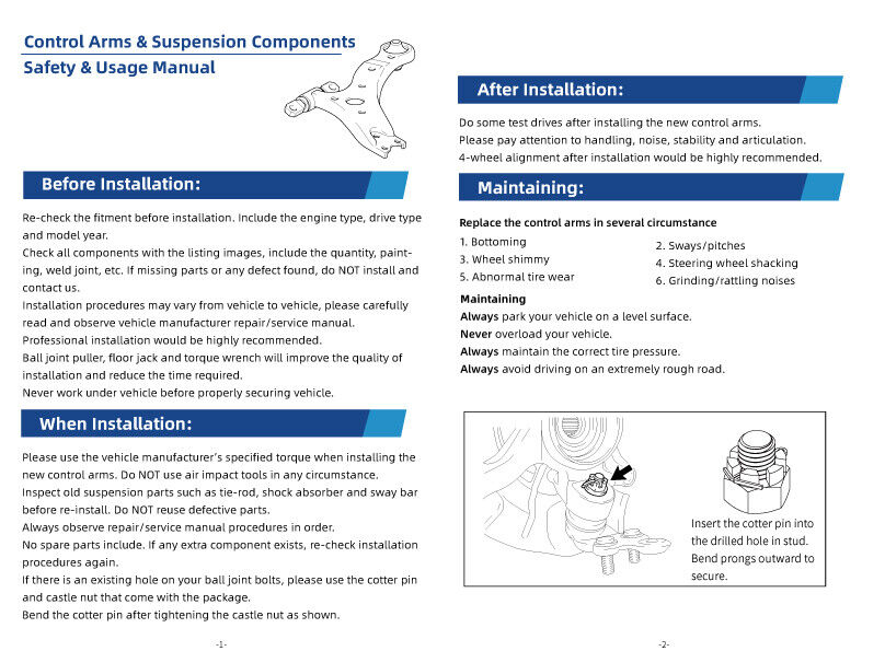 Front Lower Control Arm Compatible with Sentra 2007-2012, w/Ball Joint, Bushing Accembly