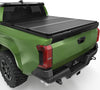 YITAMOTOR®  FRP Hard Tri Fold Truck Bed Tonneau Cover Fits for Toyota Tacoma 2024 5 ft Bed (Excl. Trail Edition) with Deck Rail System