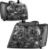 YITAMOTOR® Headlights Assembly For 07-13 Chevy Avalanche /07-14 Chevrolet Suburban Tahoe