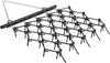 YITAMOTOR® 5 x 4.5 FT Heavy Duty Drag Harrow 1/2" Tines for ATV, UTVs, Lawn Tractors Leveling, Grading, Pastures, Breaking up Soil, BLACK