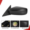 YITAMOTOR® Espejo retrovisor izquierdo del lado del conductor compatible con Altima 2014-2018, Altima 2013 (solo sedán), espejo retrovisor no plegable, sin calefacción y con ajuste eléctrico