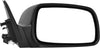 YITAMOTOR® Espejo retrovisor derecho del lado del pasajero compatible con Toyota Camry 2007-2011 (vehículo construido en EE. UU.) Espejo retrovisor no plegable, sin calefacción, con ajuste eléctrico