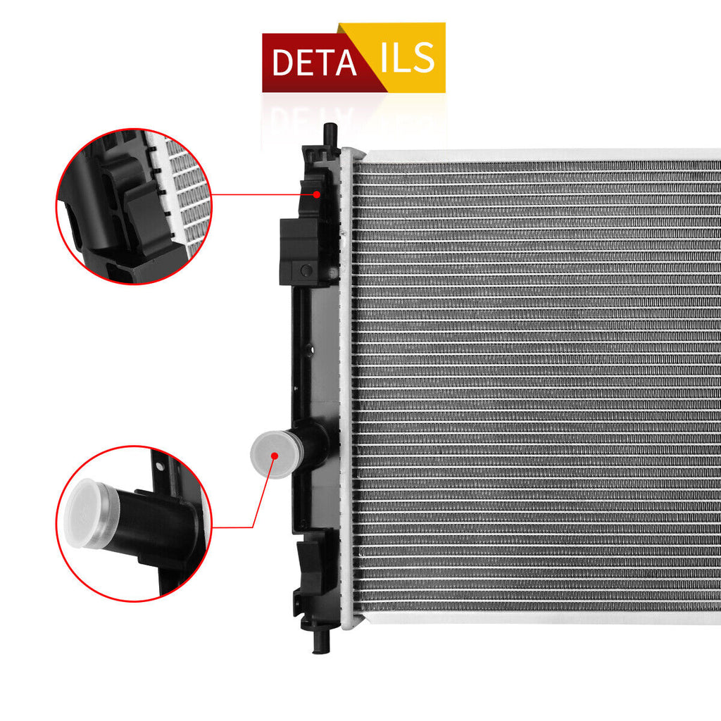 Aluminum Radiator For 07-17 Jeep Compass Patriot 08-14 Dodge Caliber Avenger