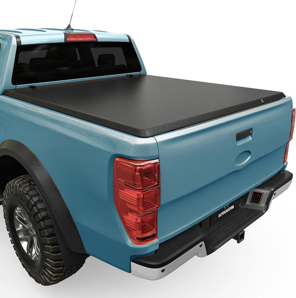 YITAMOTOR® Soft Roll Up Truck Bed Tonneau Cover Compatible with 2022 2023 2024 Ford Maverick 4.5 Feet Bed