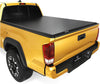 YITAMOTOR® Soft Tri Fold Truck Bed Tonneau Cover Compatible with 2016-2023 Toyota Tacoma (Excl. Trail Edition) Fleetside 6 ft Bed