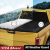 YITAMOTOR® Soft Roll Up Truck Bed Tonneau Cover Compatible with 2020 2021 2022 2023 2024 Jeep Gladiator JT 5 ft Bed w/o Trail Rail System