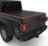 YITAMOTOR® Soft Tri-fold Truck Bed Tonneau Cover Compatible with 2020 2021 2022 2023 2024 Jeep Gladiator JT w/or w/o Trail Rail System 5ft Bed, Reflective Strip Style