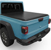 YITAMOTOR® Soft Roll Up Truck Bed Tonneau Cover Compatible with Jeep Gladiator JT 2020 2021 2022 2023 2024 5ft Bed w/or w/o Trail Rail System